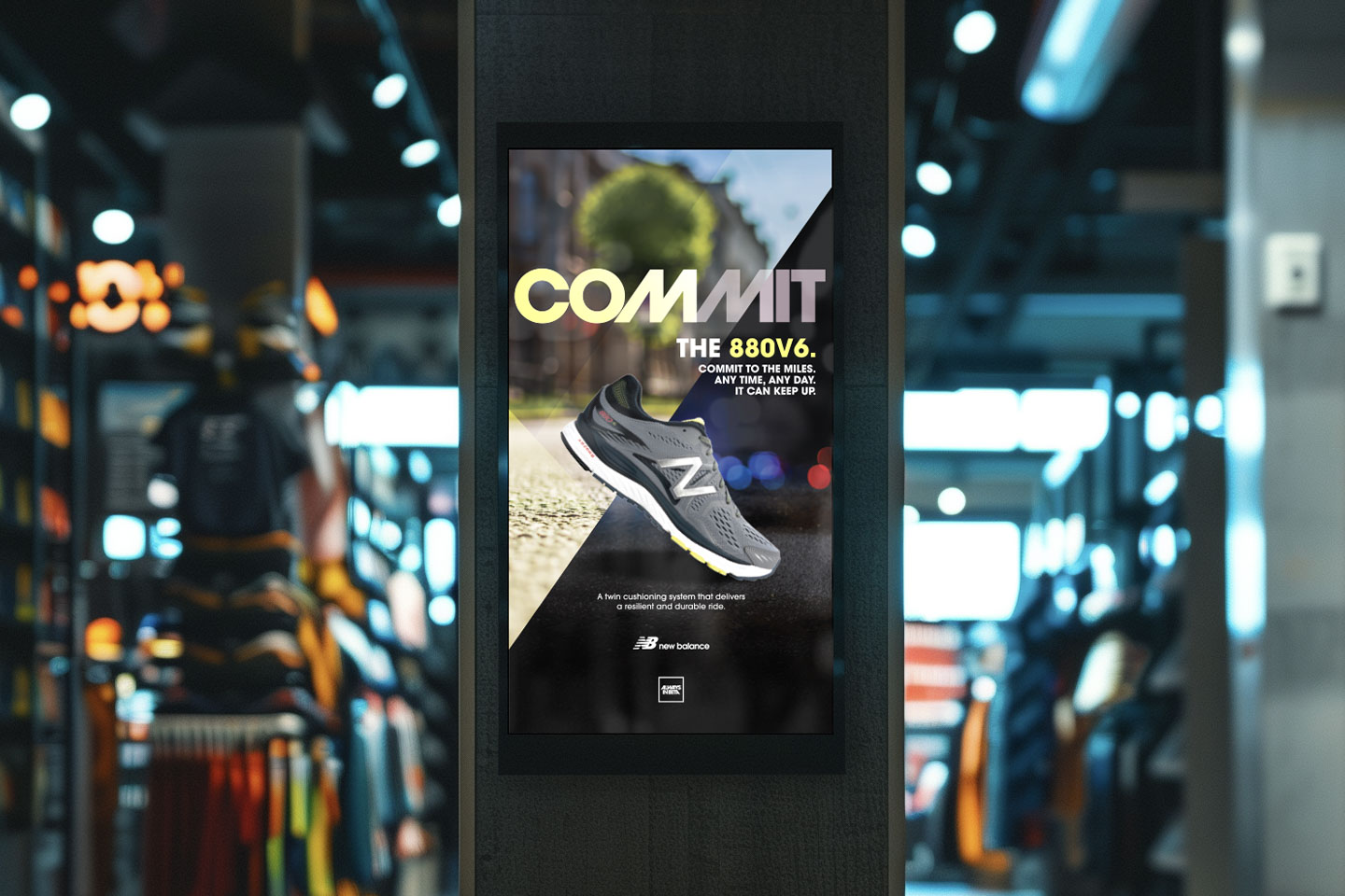 New Balance 880v6 Shoe Poster