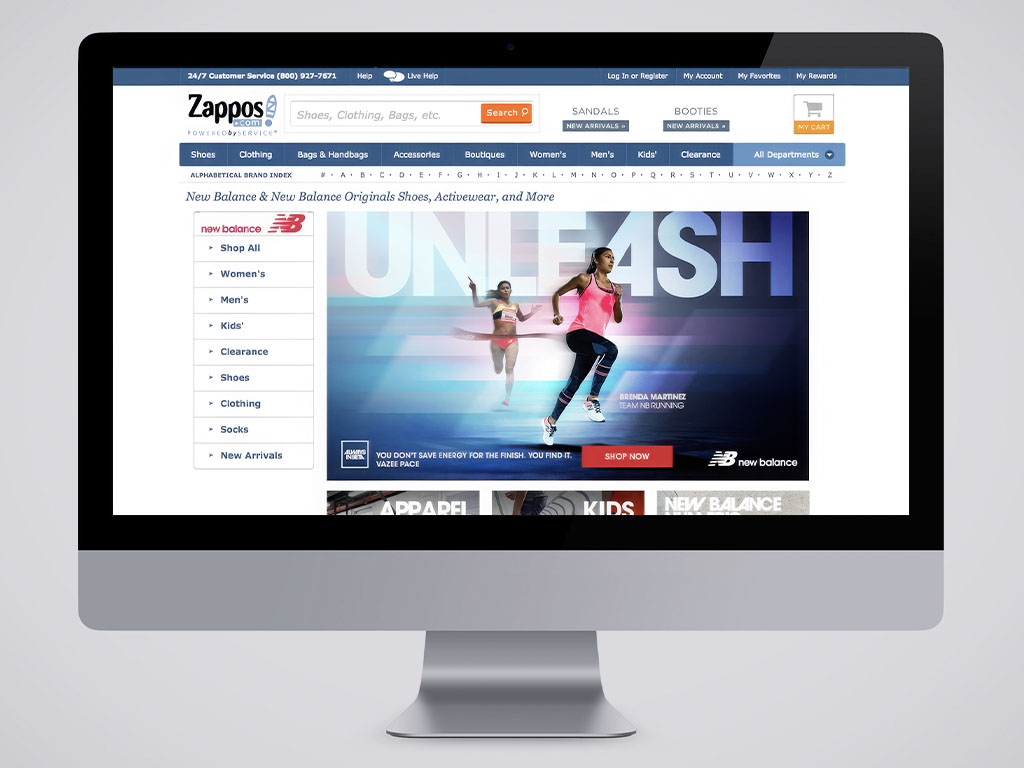 New Balance 990 Shoe Box Card