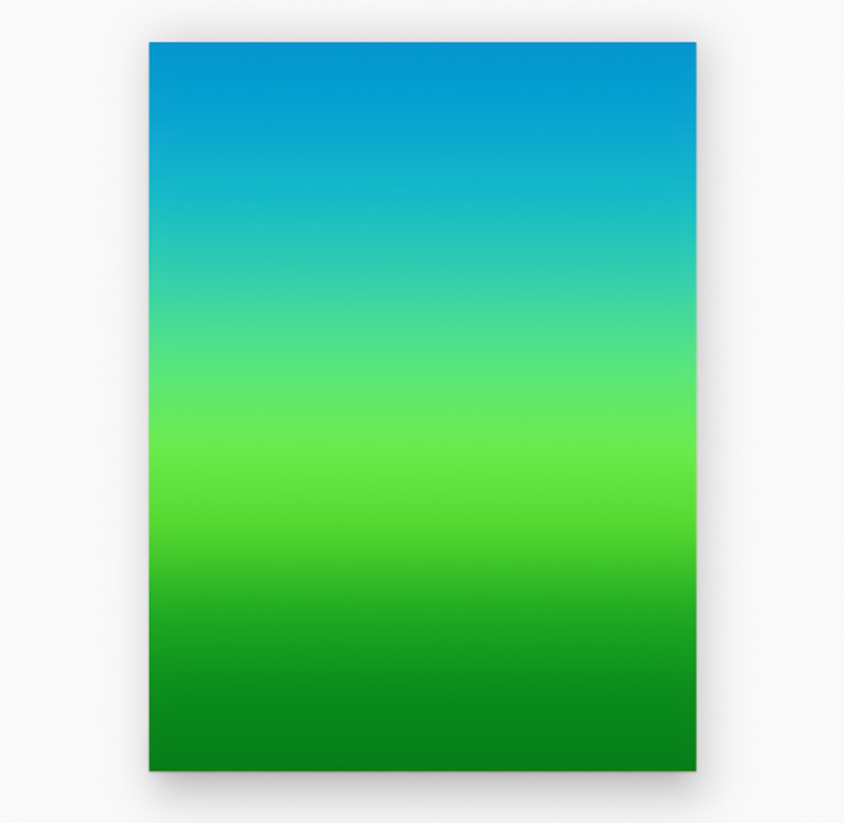 Aqua Mirage print on fine art paper