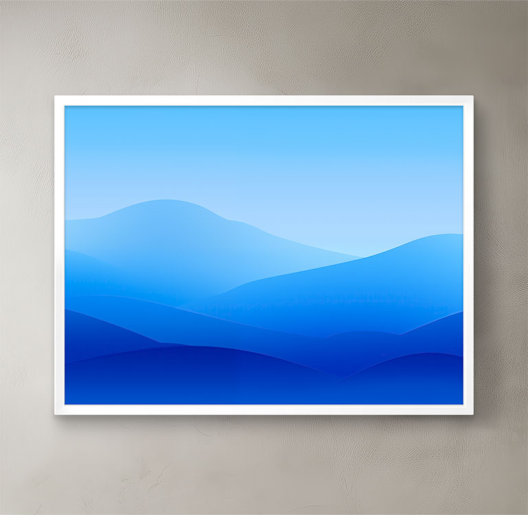 Blue Landscape