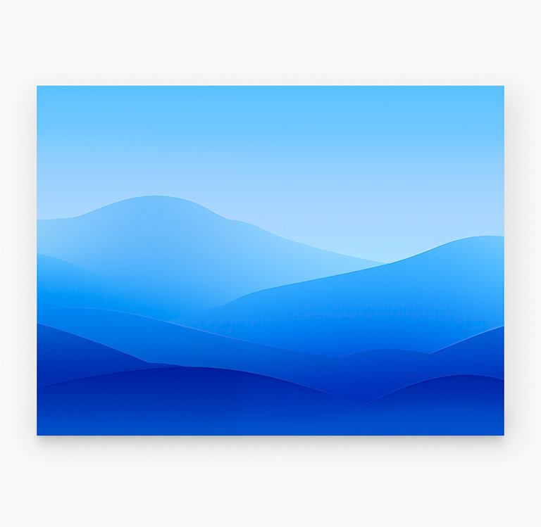 Blue Landscape