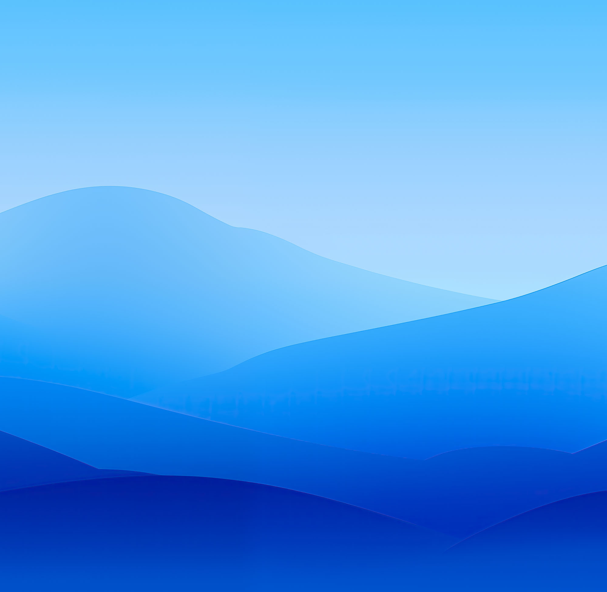 Blue Landscape